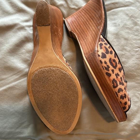Leopard print heel slides - Picture 2 of 4